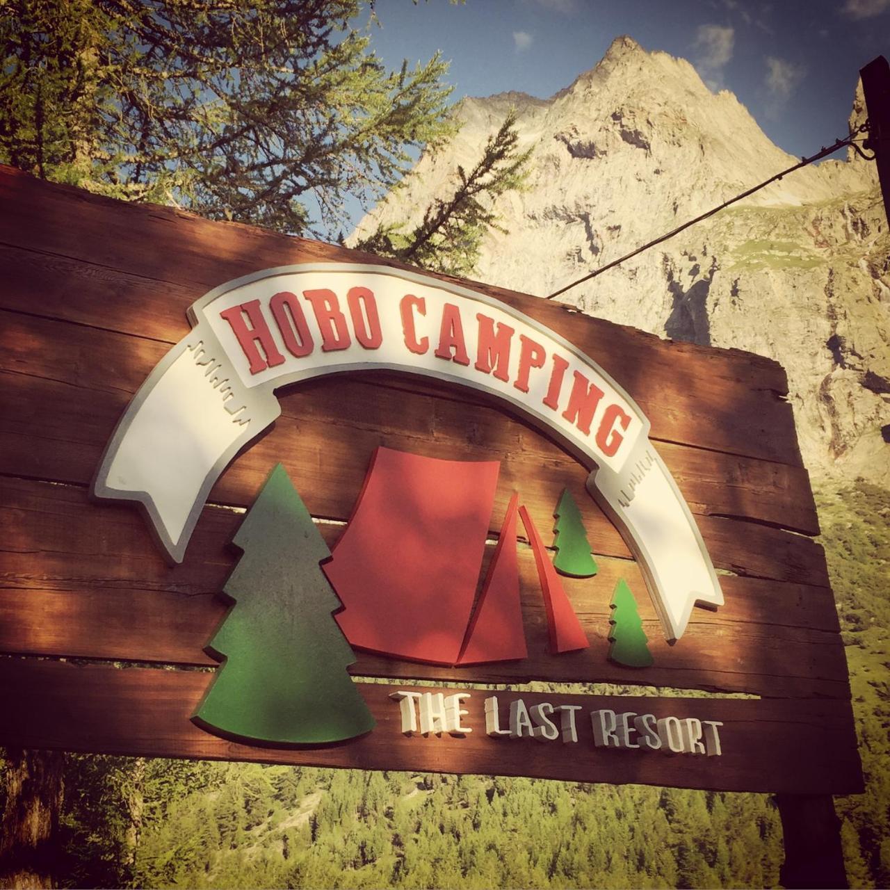 Hobo Camping Courmayeur Exteriér fotografie